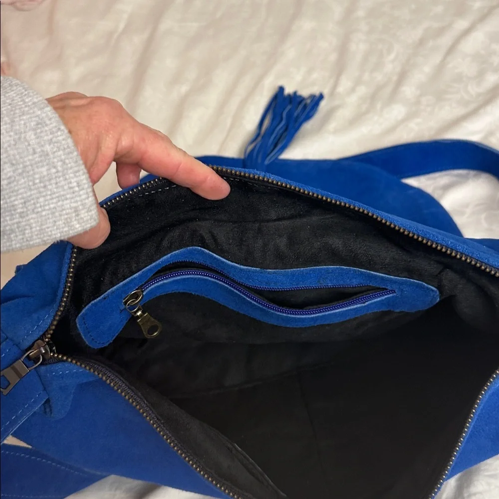 no brand elegant blue